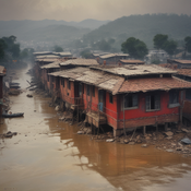 Jerome.C.House (American,1991) Dehradun Under Red Alert 2025