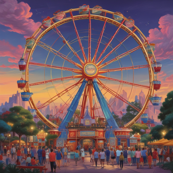 Jerome.C.House (American,1991) Disney Wheel Wednesday 2025