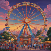 Jerome.C.House (American,1991) Disney Wheel Wednesday 2025