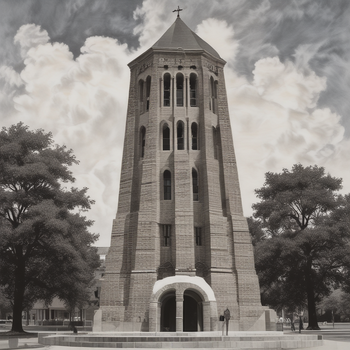 Jerome.C.House (American,1991) NCSU Belltower 2025