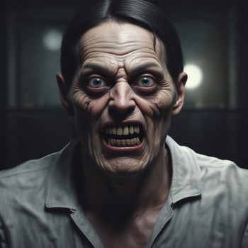 Jerome.C.House (American,1991) Angry Man 2025