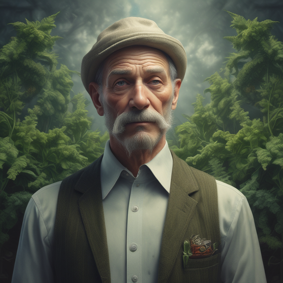 Jerome.C.House (American,1991) Weed Man 2025