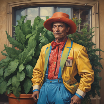 Jerome.C.House (American,1991) Buddy Plant 2025