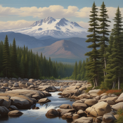 Jerome.C.House (American,1991) Mt.Katahdin, Maine 2025