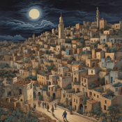 Jerome.C.House (American,1991) Night Psalms of Jerusalem 2025