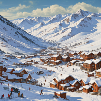 Jerome.C.House (American,1991) Valle Nevado Ski Resort 2025