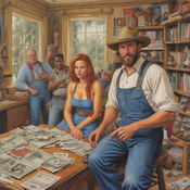 Jerome.C.House (American,1991) Rednecks and Paychecks Day 1 2025