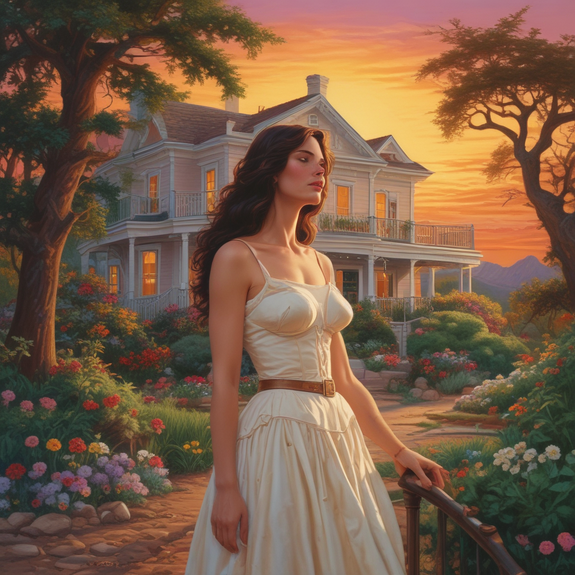 Jerome.C.House (American,1991) SunsetgaiaASMR 2025