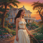 Jerome.C.House (American,1991) SunsetgaiaASMR 2025