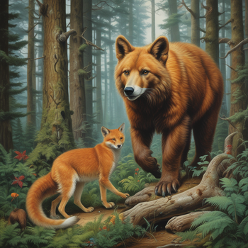 Jerome.C.House (American,1991) EXPLORE FOREST ANIMALS 2025