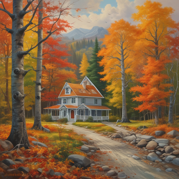 Jerome.C.House (American,1991) Fall Foliage 2025