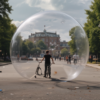 Jerome.C.House (American,1991) Bubble Realm 2025