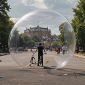 Jerome.C.House (American,1991) Bubble Realm 2025