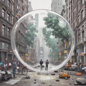 Jerome.C.House (American,1991) Bubble Volt 2025