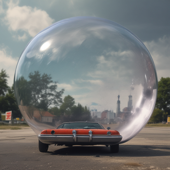 Jerome.C.House (American,1991) Car Bubble 2025