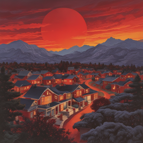 Jerome.C.House (American,1991) Partial Solar Eclipse 2025