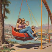 Jerome.C.House (American,1991) SlingShot Ride 2025