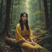 Jerome.C.House (American,1991) Surviving alone in the Forest 2025