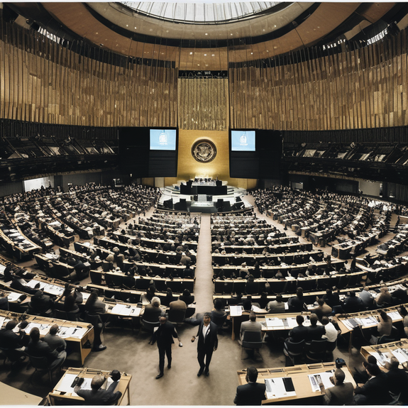 Jerome.C.House (American,1991) World Leaders Gather in New York for UN General Assembly’s 80th anniversary 2025