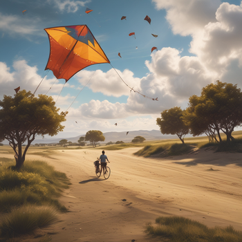 Jerome.C.House (American,1991) Flying Kites 2025