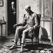 Jerome.C.House (Amrican,1991) Splatter Mystery 2025