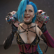 Jinx in lingerie
