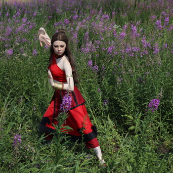 Katara in the Fire Nation