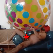 Kinky big beachball blow!!!