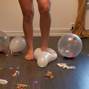 Monica balloon Mayhem part Two