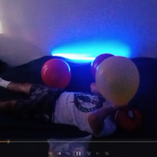 Mouth blow 20 balloons!!