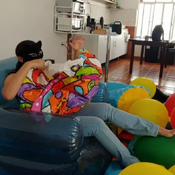 Mouth blow inflatable by Alice!!!