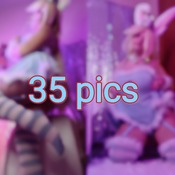 Princess Rosalina bunny set - 35 pics