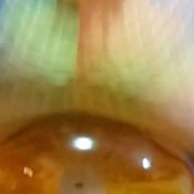 Sit to pop orange beach ball