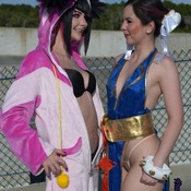 Street Fighter Duo Cosplay Photo Set – Chun-Li & Juri (Ft. Zazzy_Cos)