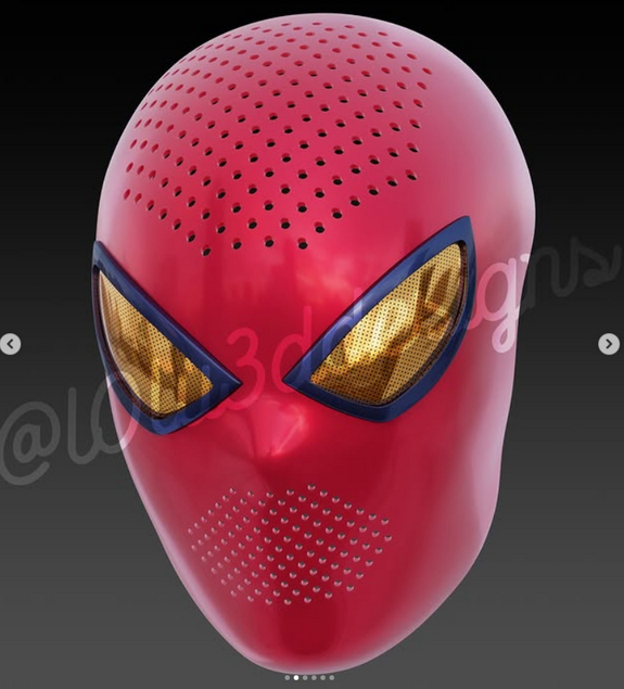 The Amazing Spider-man 1 faceshell