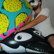 Beachball blow really tight!!