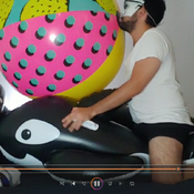 Beachball blow really tight!!