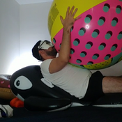 Beachball blow really tight!!