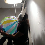 Beachball blow, smoke and pop!!