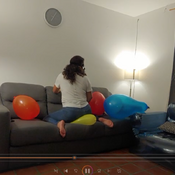 Blow and pop balloons by Ary!!!