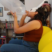 Blow to pop condoms and balloons!!!