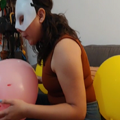 Blow to pop condoms and balloons!!!