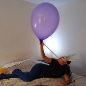 Blow to pop roomtex 24 inches balloon by Alice!!!
