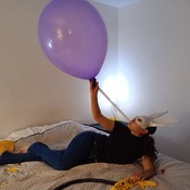 Blow to pop roomtex 24 inches balloon by Alice!!!