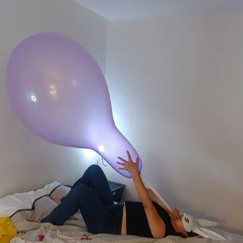 Blow to pop roomtex 24 inches balloon by Alice!!!