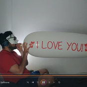 Blowing up 4 balloons in 36 minutes !! non pop!!