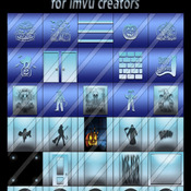 halloween boo 30 textures for imvu creators