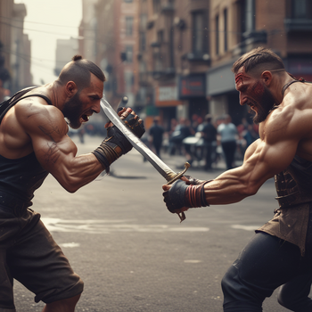 Jerome.C.House (American,1991) Jake Vs.Jack 2025