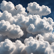 Jerome.C.House (American,1991) Heaven Cloud 2025