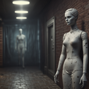 Jerome.C.House (American,1991) Pleasant Hallway 2025